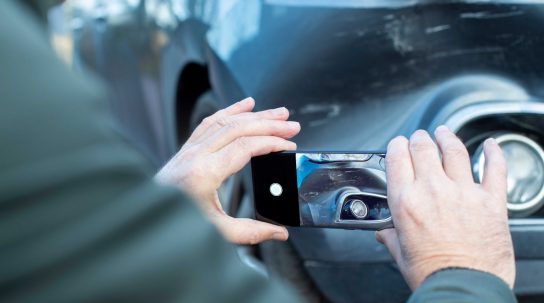 Paniala stłuczka samochodowa